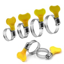 5/10PCS Adjustable Hose Clamps