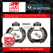 Brake Shoes Set fits RENAULT CLIO Mk3 2.0 06 to 14 With ABS 7701208358 Febi New