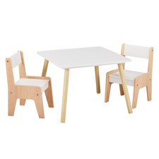 Desk and chair - and, children