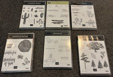 6 Stampin Up! Mixed Stamp Sets