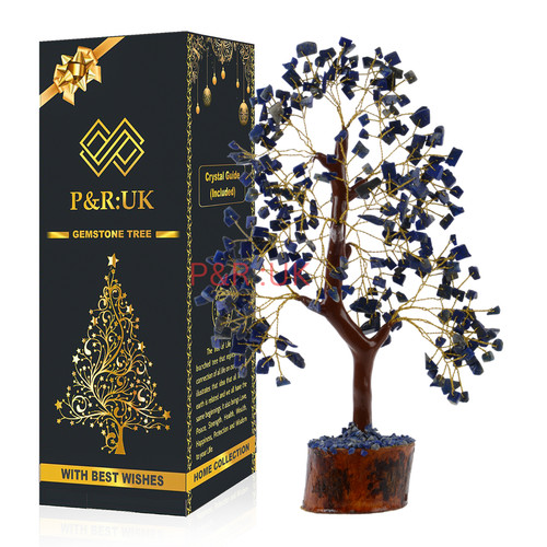 Lapis lazuli crystal - lapis, tree