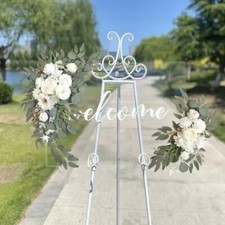 2Pcs Wedding Arch Flowers Set