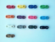 Multi-Colors Straight Side Release Plastic Buckle For Paracord & Ribbon Lanyard