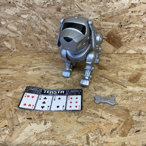 Teksta robot dog with - dog,