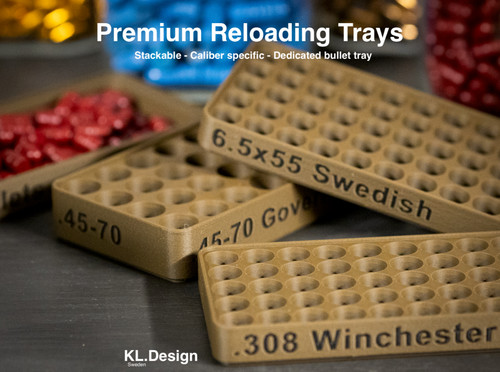 Cartridge shell reloading tray - cartridge,
