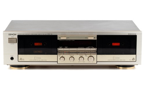 Denon drw 750 dual tape - drw-750, deck