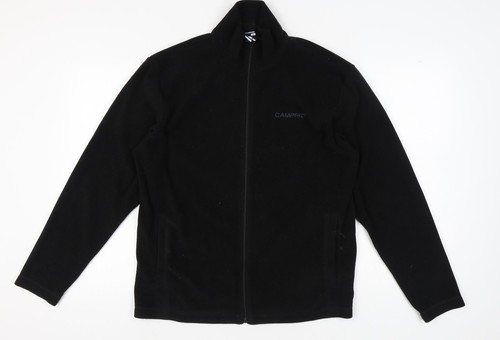 Campri men black fleece - black,
