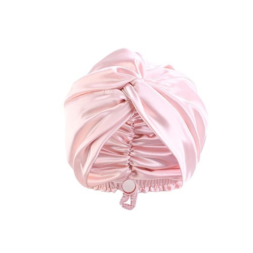 Elastic silky satin bonnet - elastic,