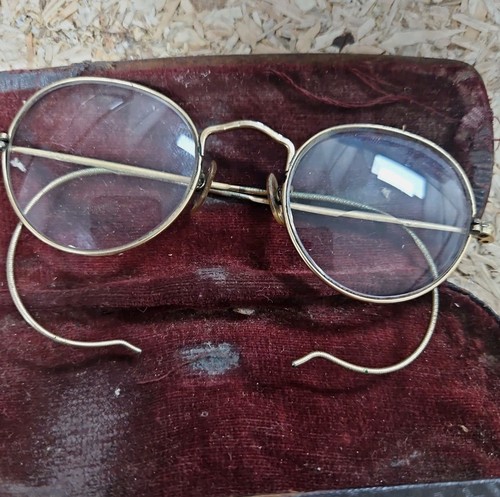 Antique pince nez spectacles - pince-nez,