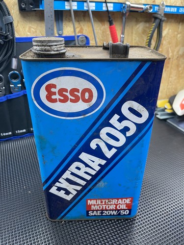 Esso extra motor oil vintage - motor,
