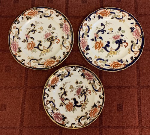 Mason mandalay plates - mandalay, plates,