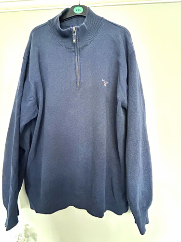 Gant men blue zip - men's, high