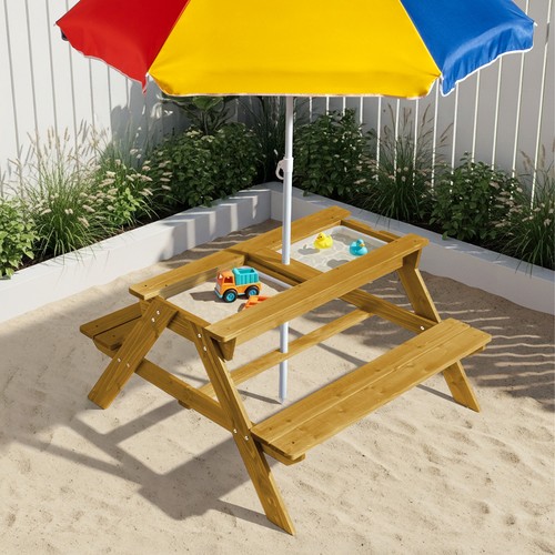 Kids picnic table sand - kids, and