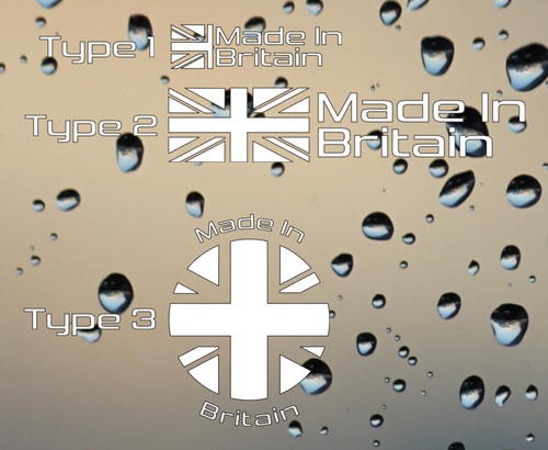 Made britain sticker - in,