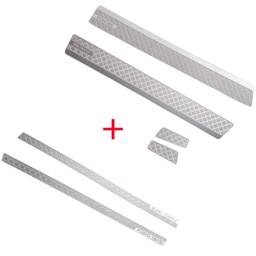 Stainless steel chequer side - stainless,