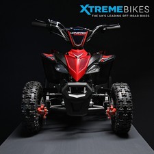 XTM MONSTER 2025 Childs Kids Petrol 2-Stroke Mini Quad Bike 49cc 50cc ATV Red