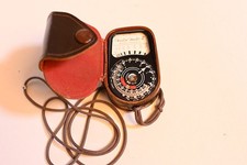 Weston Master III - Black Universal Exposure Meter With Case Made In England