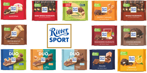 Ritter sport chocolates - ritter,