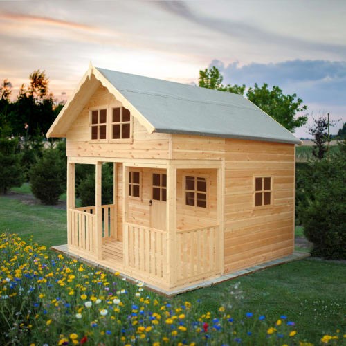 8x9 shire lodge bunk - 8x9, wooden