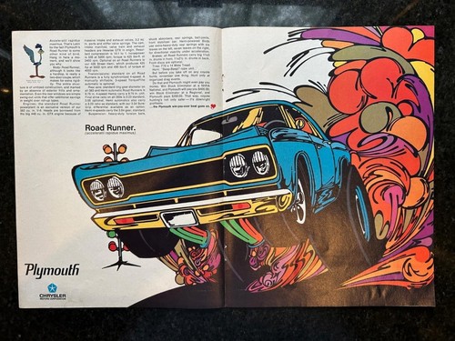 Large 1968 plymouth - large, road