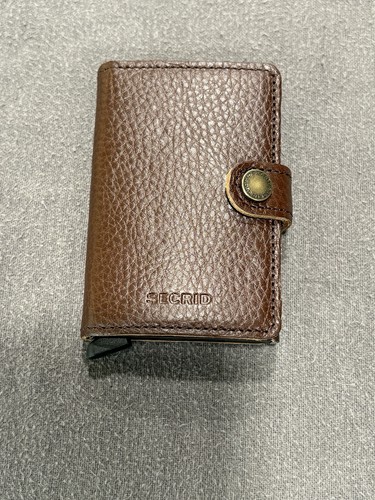 Secrid miniwallet brown - secrid,