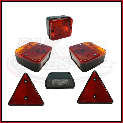 Trailer lighting kit with - lighting,