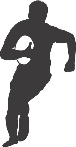 Large rugby union player - rugby,