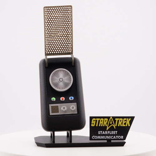 Star trek tos communicator - star,