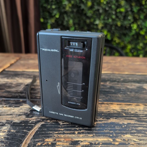 Realistic cassette tape - tape, player
