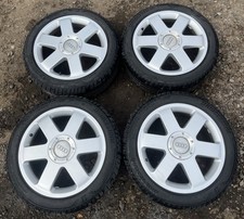 Genuine Audi TT 8N Mk1 17" Alloy Wheels Rims + tyres 5x100 8N0601025A 225/45R17