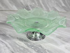 Vintage Uranium Green Frosted