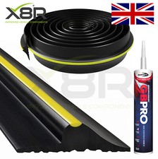 Heavy Duty Garage Door Floor Threshold Weather Seal Rubber Draught Rain Excluder