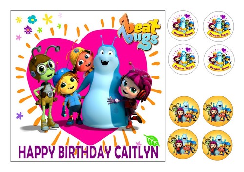 Beat bugs cake topper - ,