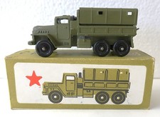 Diecast-Druckguss - Militärspielzeug  LKW CCCP Russland UdssR - 1974