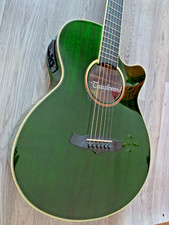 Guitar, Tanglewood, Model Winterleaf  TW4CEFG, Super Folk, In Forest Green Gloss