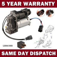 Air Suspension Compressor Pump For Range Rover Sport Discovery LR3 LR4 AMK Style