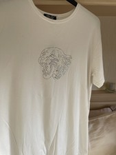 Men’s D&G White Slim Fit T-Shirt Size XXL