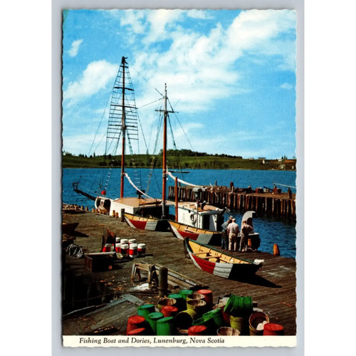 Fishing boats dories lunenburg - fishing,