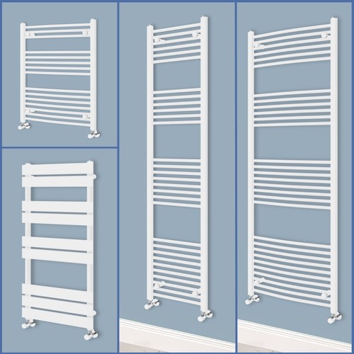 White flat panel - panel, straight