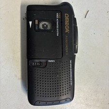 OMEGA Microcorder Dictaphone Voice Recorder With Tape Battery Operated