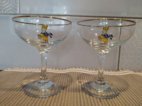 Babycham vintage glass - 2,