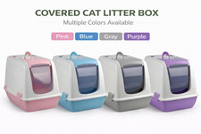 Large Closed Cat Litter Box
