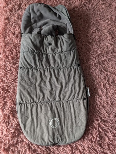 Bugaboo footmuff grey melange - footmuff,