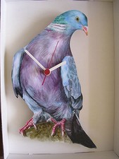 PIGEON WALL CLOCK. NEW AND