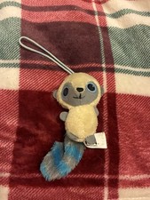 Mcdonalds Happy Meal UK Yoohoo & Friends - Blue Bushbaby Lemur - Soft Plush Toy