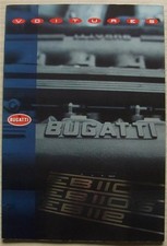 BUGATTI EB110 EB110S EB112 LF Car Sales Brochure c1995