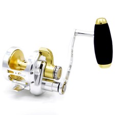 CAMEKOON Saltwater Fishing Conventional Trolling Reels Carbon Drag Alarm Clicker