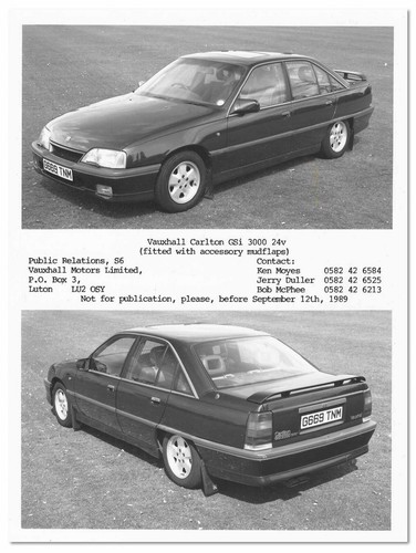 Vauxhall carlton gsi - carlton, 24v