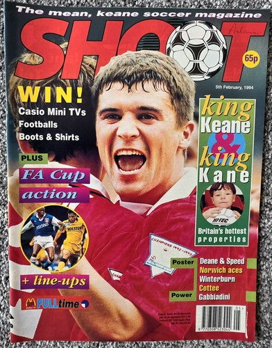 Vintage shoot football - shoot,