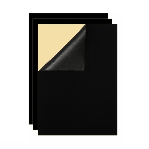 3pcs black self adhesive felt - 3pcs,